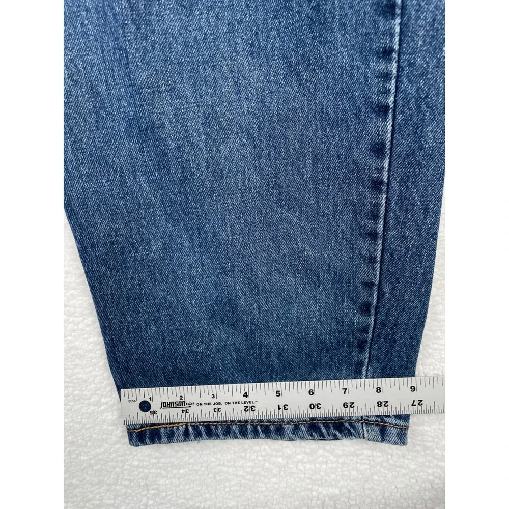 Levis 550 Relaxed Fit‎ Jeans Mens 40x30 Blue Medium Wash Denim Cotton Thrashed